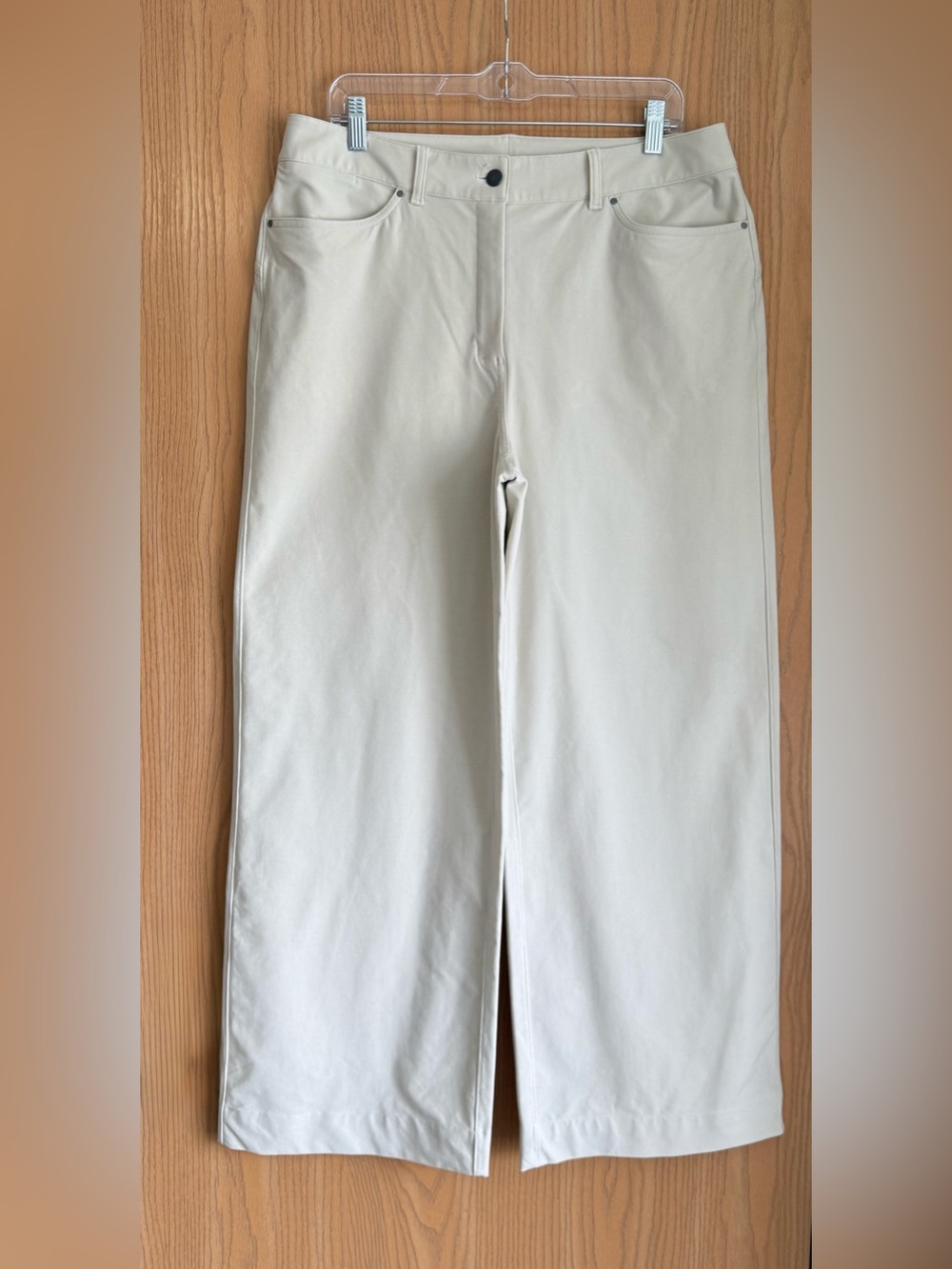 Lululemon | Women’s 32 | Bone City Sleek 5 Pocket High-Rise Wide Leg Ankle Pant